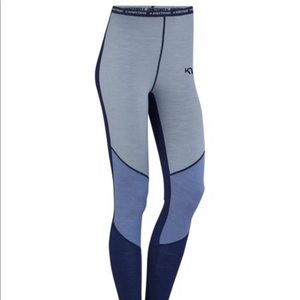 Kari Traa Color Block Wool Blend Leggings